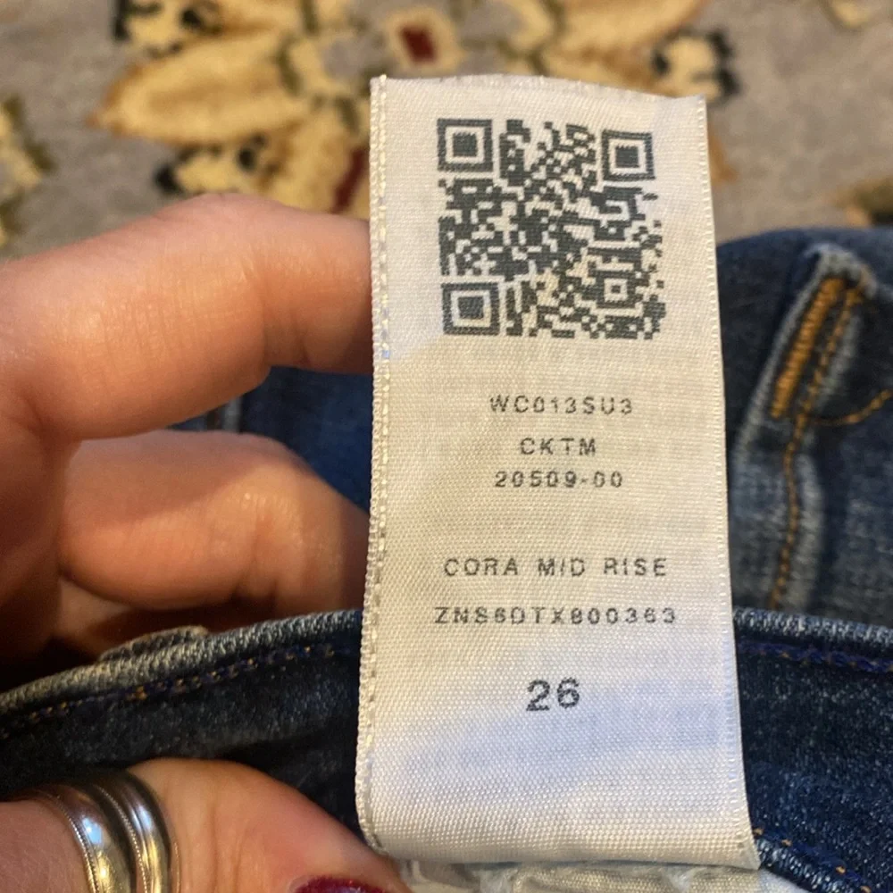True Religion Cora Mid Rise Straight Jeans - Picture 4 of 8